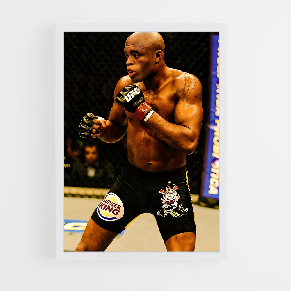 Poster Anderson silva – affiche Taekwondo (vue 3)